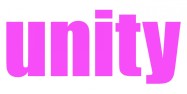'Unity' in pink letters.